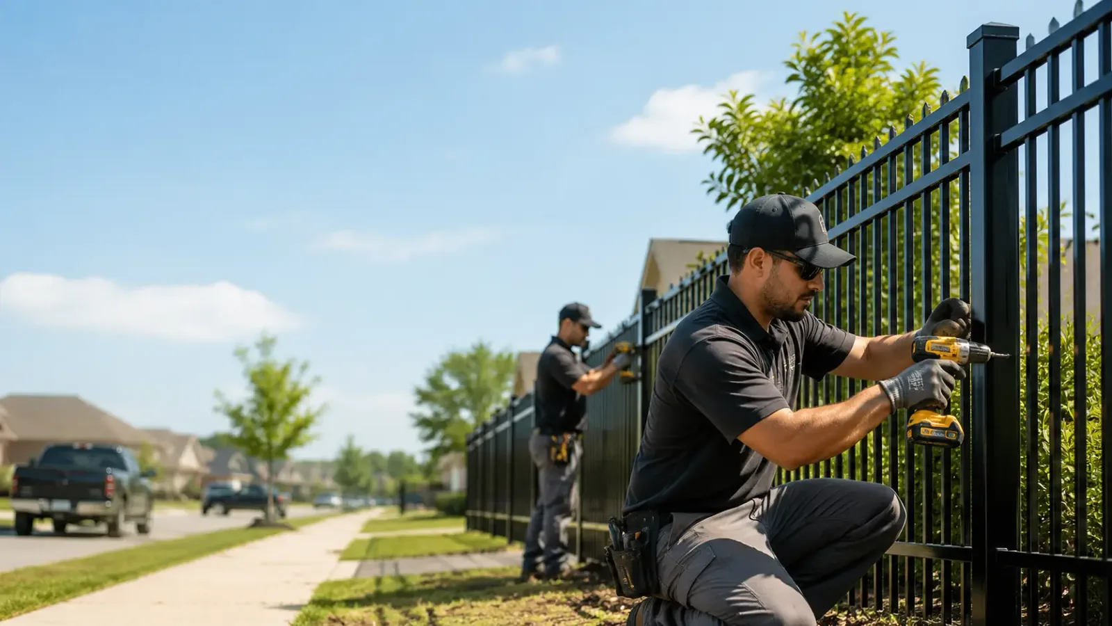 Metal Fence Installation in Hines, MN